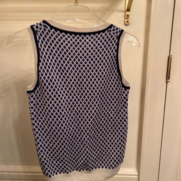 J. Crew Italian Cashmere Sweater Vest Sleeveless XS - Picture 3 of 4
